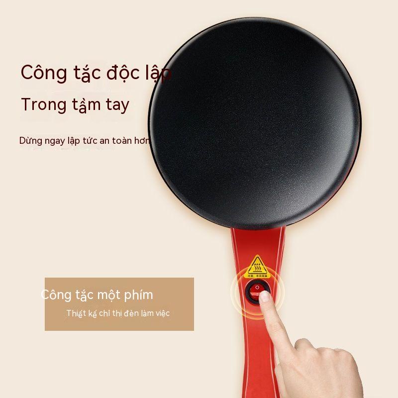 Máy Làm Bánh Kếp Máy Làm Bánh Lò Xo Chảo Nướng Điện Nhỏ Gia Dụng Chảo Bánh Cuốn Chảo Chiên Vỏ Tràm Máy Làm Bánh