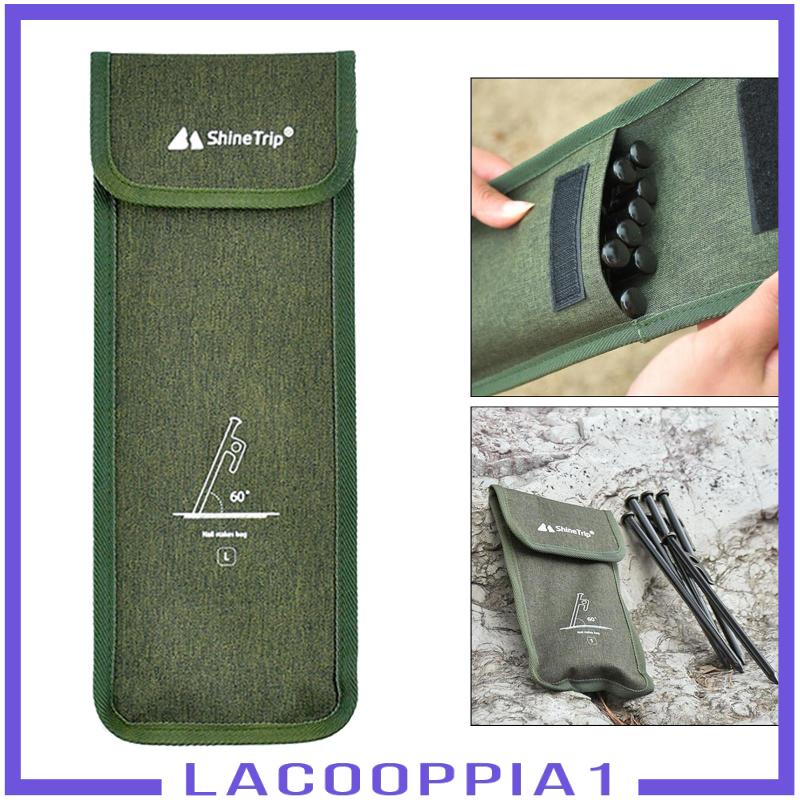 [Lacooppia1] Túi Đựng Cọc Giăng Lều Cắm Trại &amp; Câu Cá &amp; Leo Núi