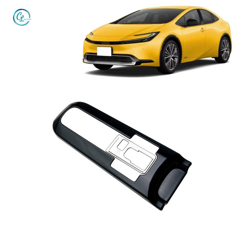 Viền Bọc Bảng Điều Khiển Cần Gạt Số Màu Đen Cho Toyota Prius 60 2023