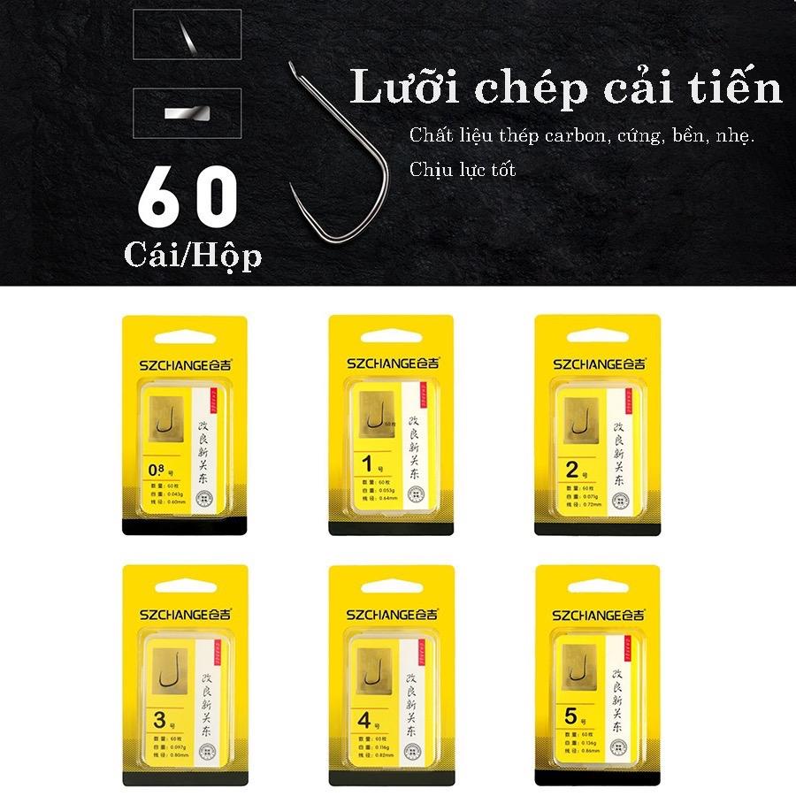 Lưỡi Câu Cá Chép Titan mỏng Szchange