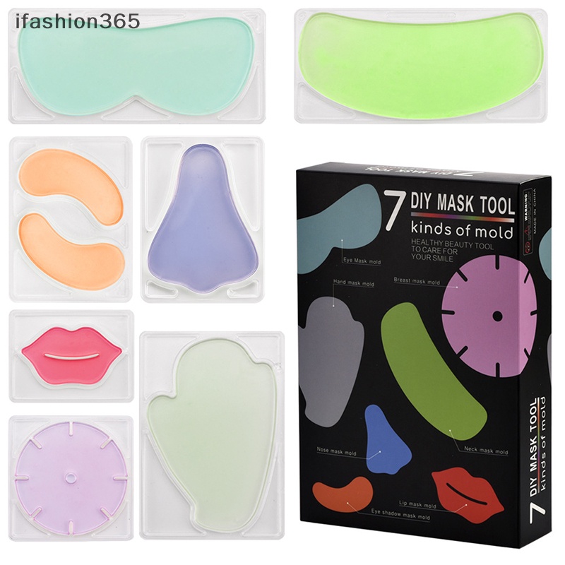 Khuôn Làm Mặt Nạ Trái Cây 7 Trong 1 DIY ifashion365