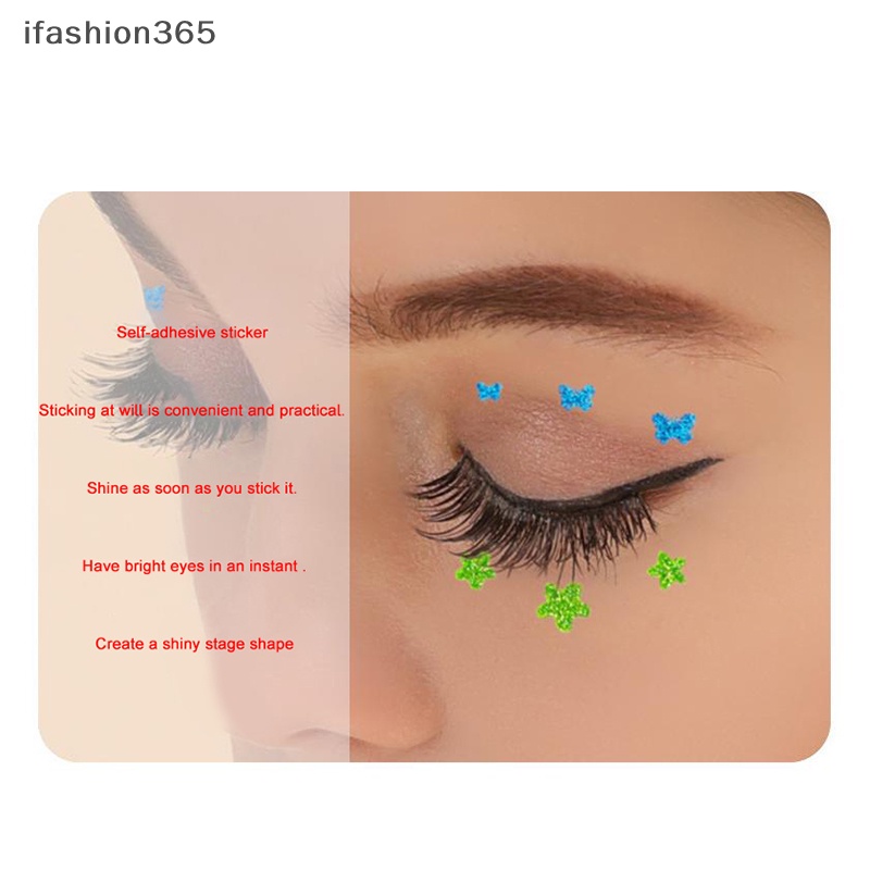 Miếng Dán Trang Trí Mắt Họa Tiết Bướm Thời Trang ifashion365