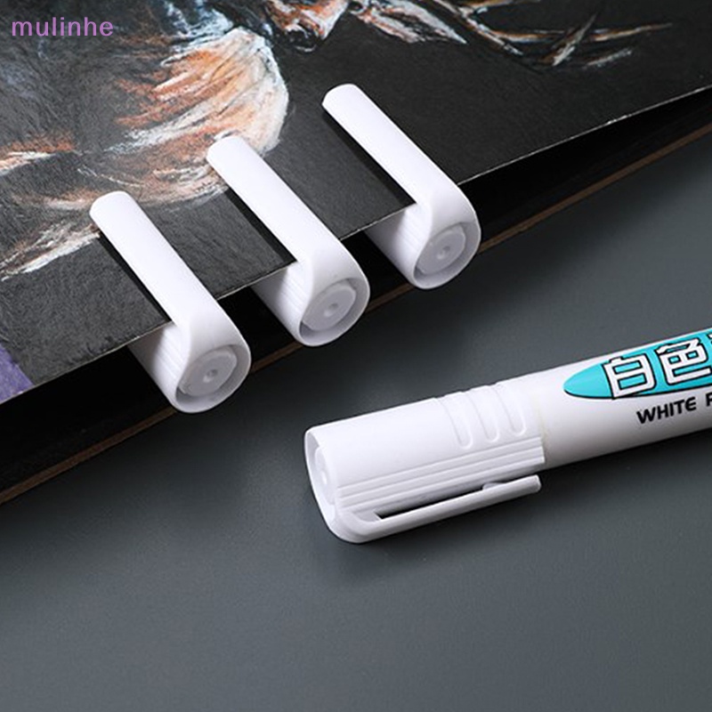 1 / 3 Cây Bút Lông Màu Trắng Ngòi 2mm