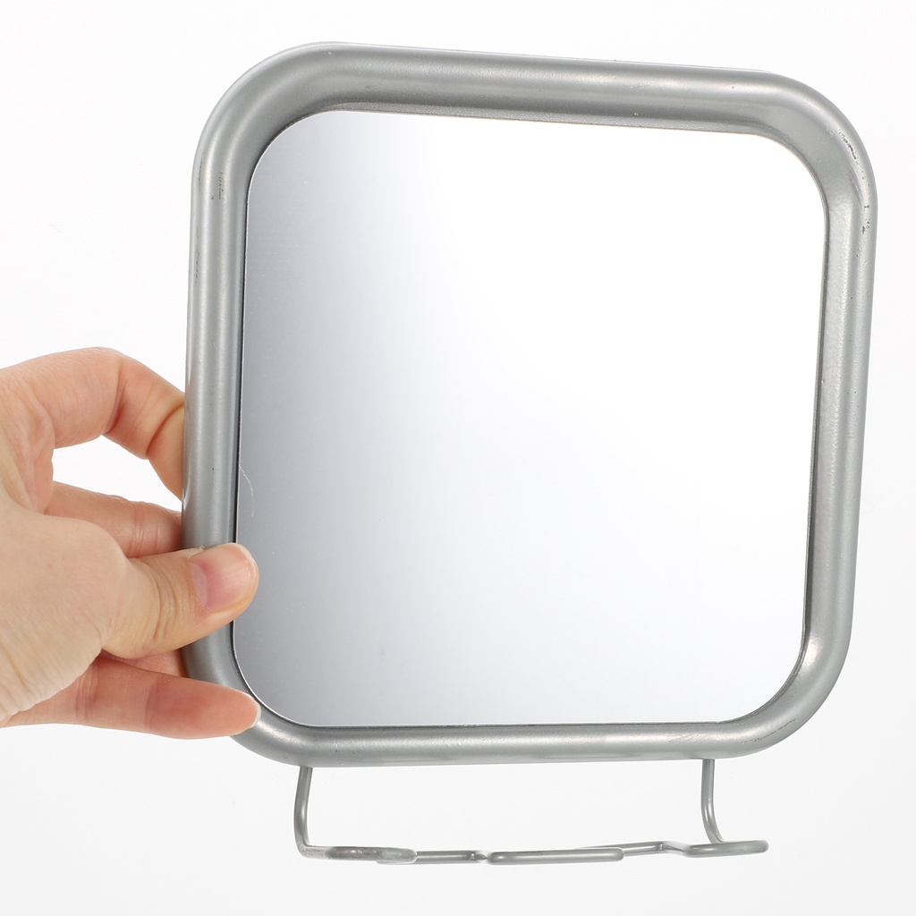 Móc Treo Tường Bằng Thủy Tinh Màu Bạc Kích Thước 17X15.5X4CM