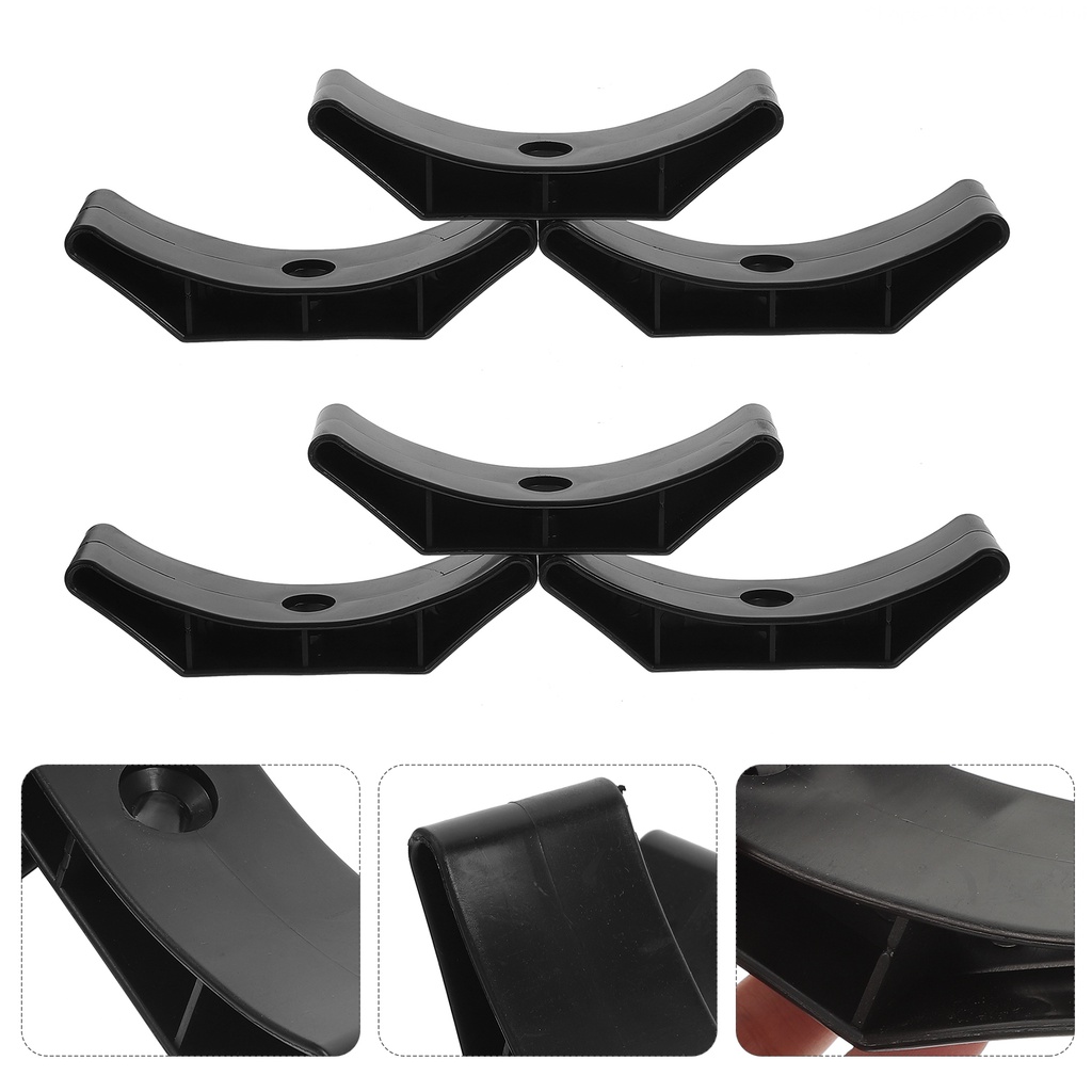 Set 6 Giá Đỡ Tạ Bằng Nhựa Có Thể Điều Chỉnh Và Chuông