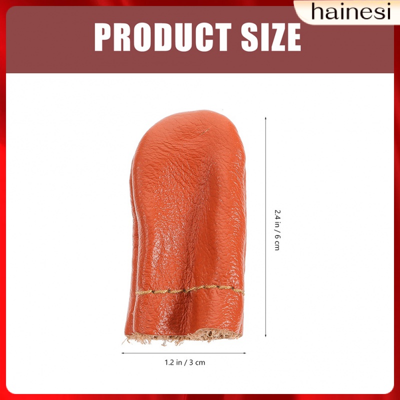 Set 10 Miếng Da Bảo Vệ Ngón Tay Khi Đan Len