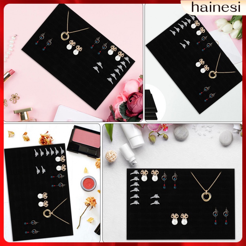 Set 2 Giá Đỡ Trưng Bày Bông Tai Bằng Xốp Tiện Dụng