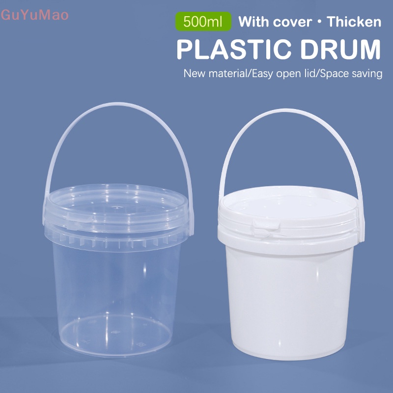 Xô Nhựa Dày Dặn 500ML Có Nắp Đậy Đựng Thực Phẩm