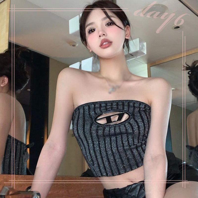 Áo Tank Top Dệt Kim Thiết Kế Khoét Quyến Rũ