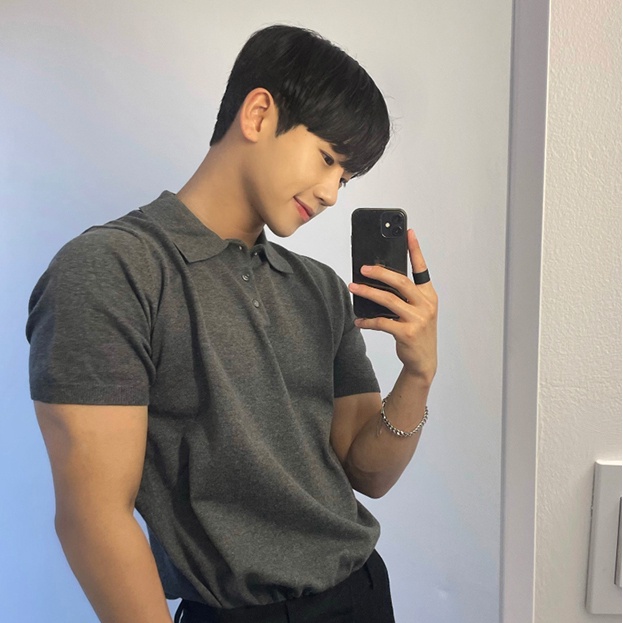 Áo Thun polo Tay Ngắn Dáng Rộng Màu Sắc Đơn Giản Thời Trang Mùa Hè Cho Nam