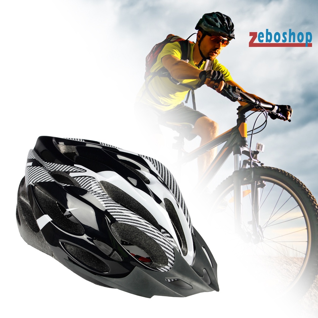 Mũ Bảo Hiểm Xe Đạp Leo Núi Bằng Sợi Carbon Chống Sốc Điều Chỉnh Được Thời Trang