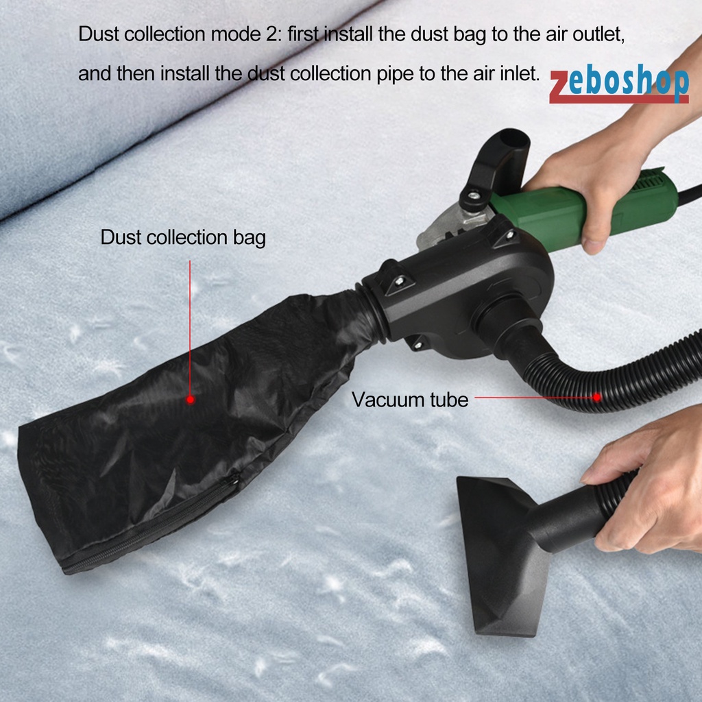 1 Bộ Dụng Cụ Thổi Khí Lớn Gió Mạnh Khóa Thổi / Chế Độ Hút Gió Cho Sân Vườn