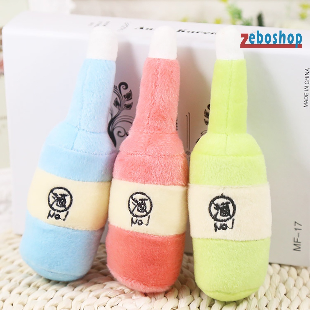 Đồ Chơi Nhồi Bông Mềm Mại Phát Ra Tiếng Kêu Vui Nhộn Cho Thú Cưng