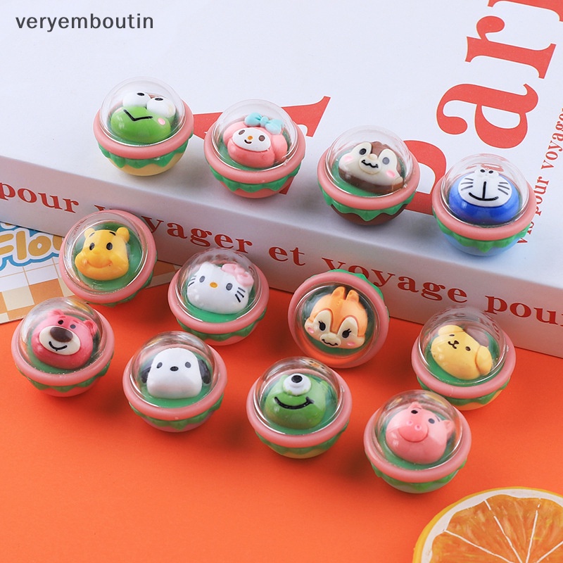 Trong Ngẫu Nhiên Phụ Kiện Trang Trí Kẹp Tóc / Điện Thoại Hình Gashapon Hoạt Hình DIY