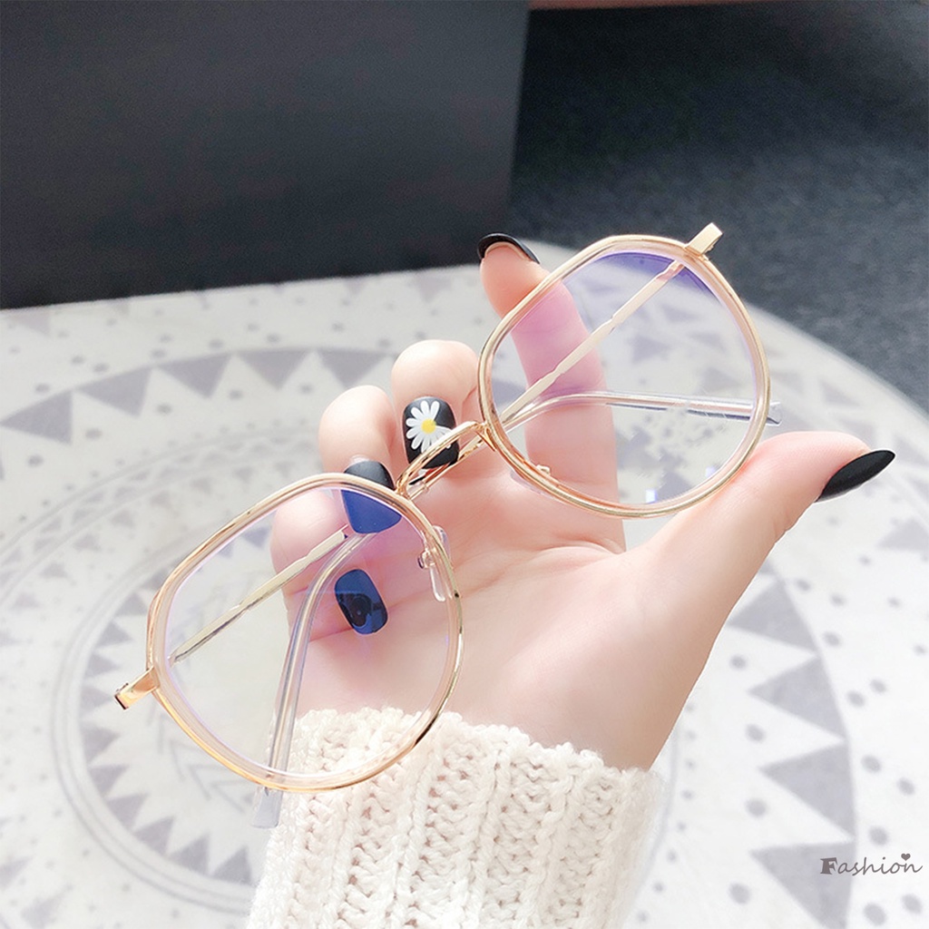 Kính Cận Thị Gọng Kim Loại Chống Ánh Sáng Xanh