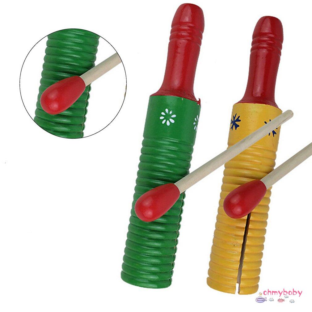 [Ready] Guiro Thread Nhạc cụ gõ trống vòng đơn nhỏ [Z/7]