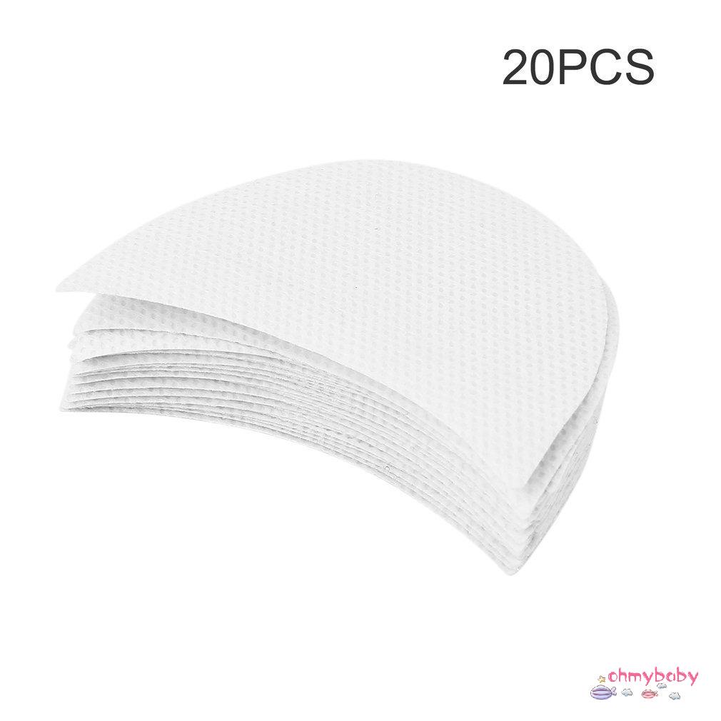 [InStock] 20 Chiếc Chuyên Nghiệp Phấn Mắt Che Chắn Dưới Miếng Dán Dùng Một Lần Cây Nối Mi Lót Bảo Vệ Môi Dụng Cụ Trang Điểm [Z/5]