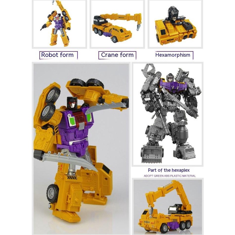 Đồ Chơi Xe Biến Hình Rô Bốt 6 Trong 1