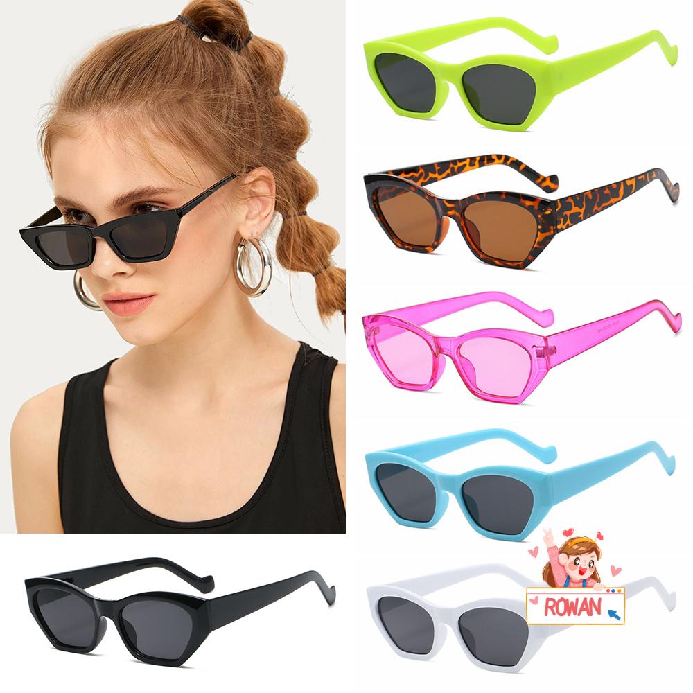 Kính Râm Gọng Vuông Nhỏ Phong Cách Thập Niên 90 Cho Nam Và Nữ