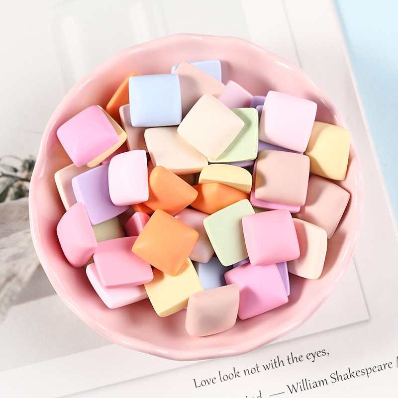 Miếng Dán Màu Macaron Họa Tiết Hoạt Hình 3D Trang Trí Điện Thoại DIY