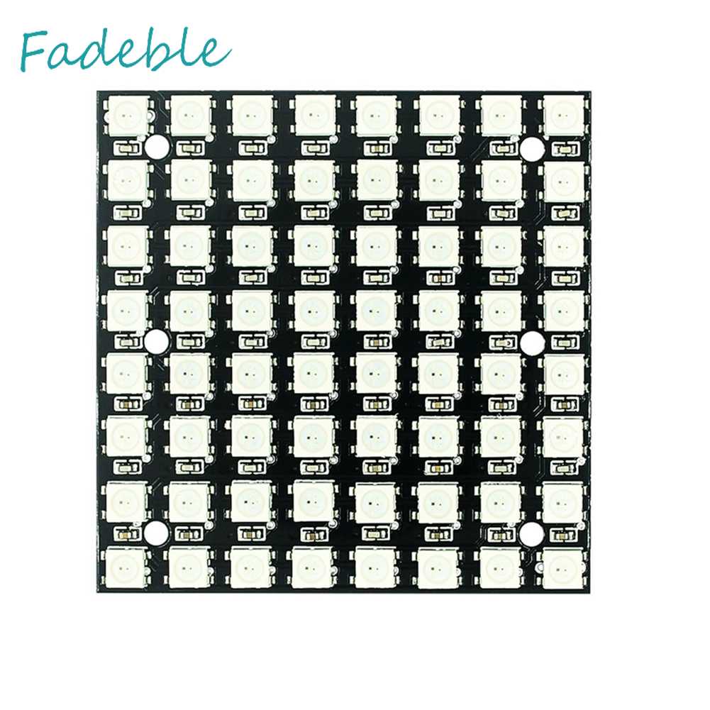 Bảng Mạch Phát Triển WS2812 64-bit 5050 RGB LED Đủ Màu