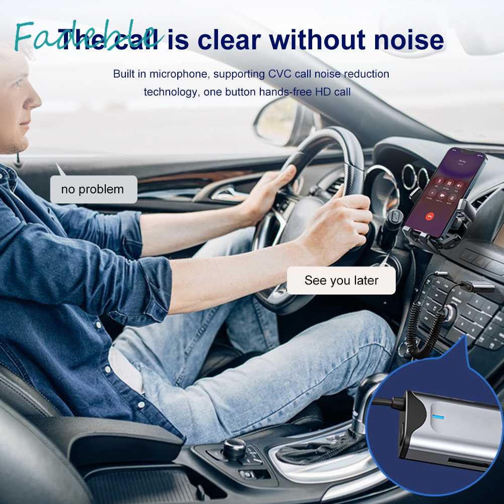 Thiết Bị Nhận Tín Hiệu Âm Thanh Bluetooth Hỗ Trợ TF Cho Xe Ô Tô