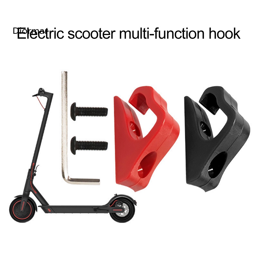 1 Bộ Móc Treo Đồ Bằng Nhựa Nylon Chịu Lực Tốt Chống Thấm Nước Cho Xe Scooter M365pro1s