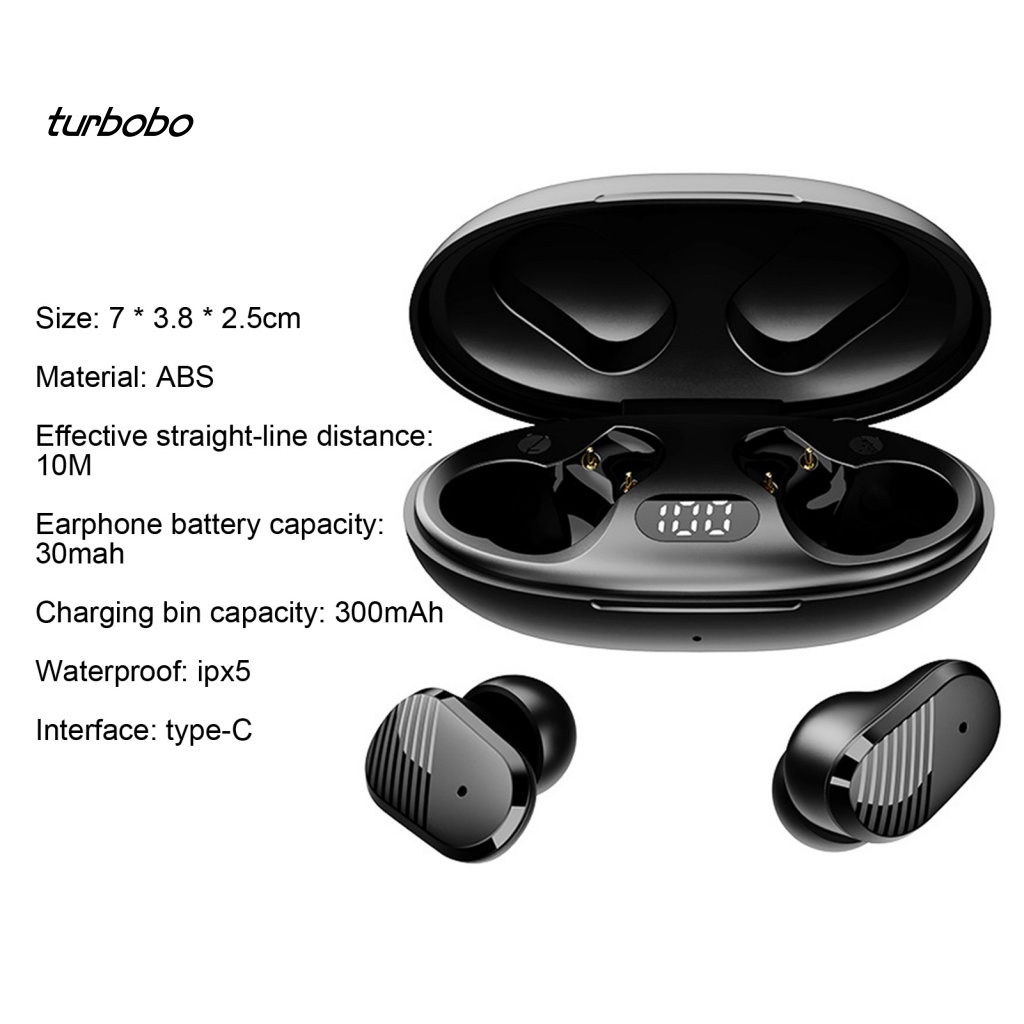 Tai Nghe Nhét Tai Thể Thao Không Dây Kết Nối Bluetooth 5.0 Và Phụ Kiện