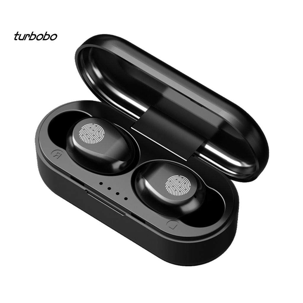 Tai Nghe Không Dây Bluetooth 5.1 Giảm Tiếng Ồn turbobo F9 Điều Khiển Cảm Ứng Tiện Dụng Cho Android