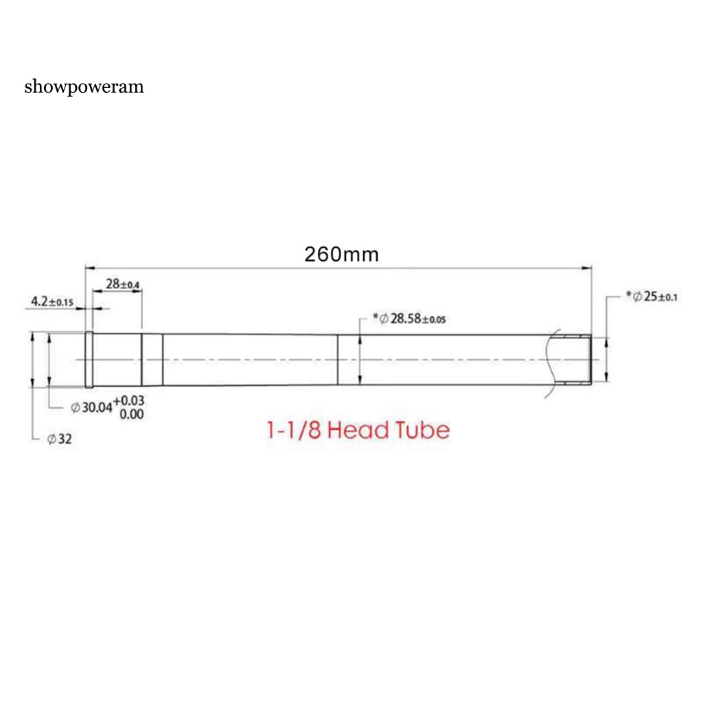 Ống Nối Phuộc Trước Bằng Hợp Kim Nhôm Thay Thế Chuyên Dụng Cho Xe Đạp Leo