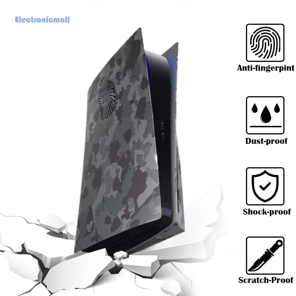 Vỏ Da Chống Trầy Xước Cho Ổ Đĩa Quang PS5 ElectronicMall01.vn