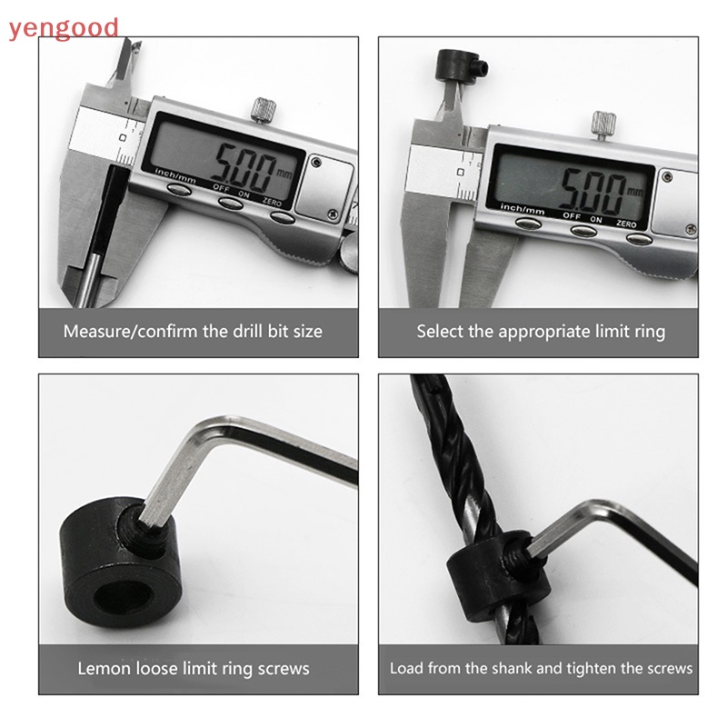 Set 9 Mũi Khoan Gỗ 3-16mm Chuyên Dụng Cao Cấp