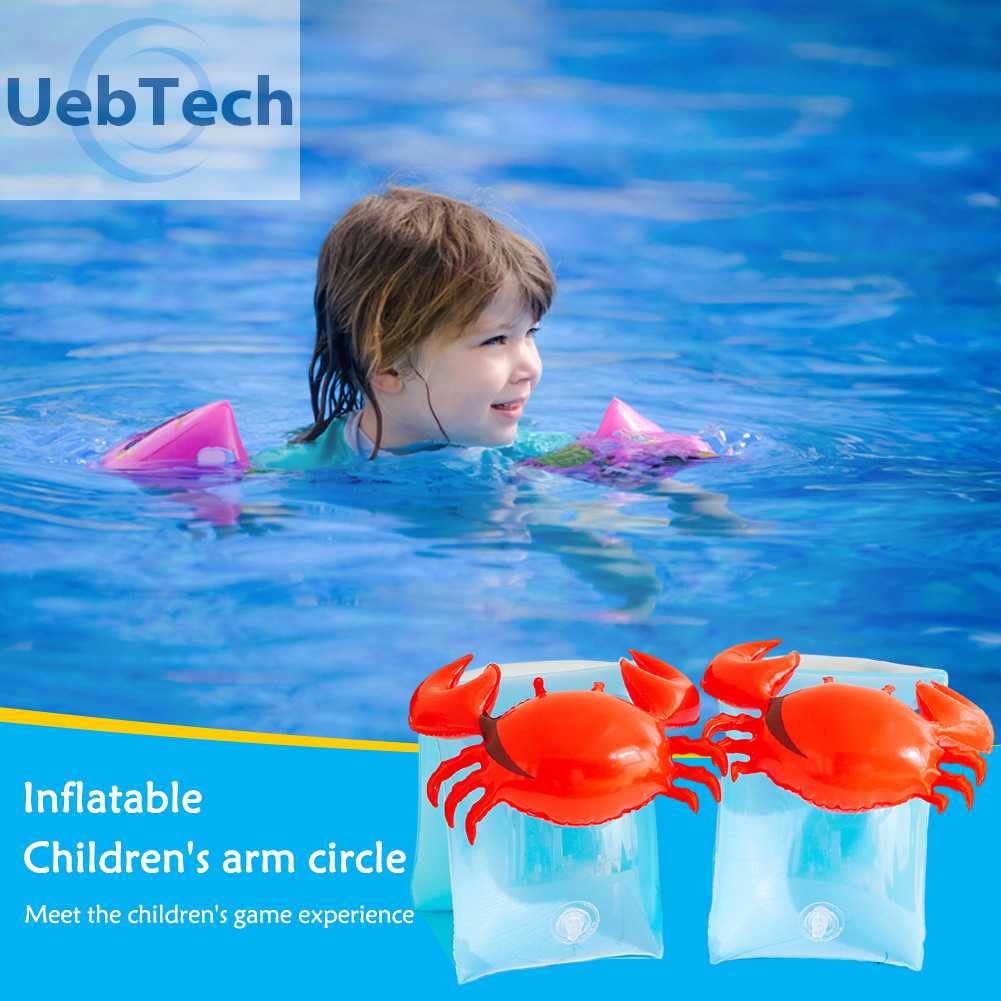 Phao Bơi Đeo Cánh Tay Bằng PVC Chống Mòn An Toàn Cho Trẻ Em