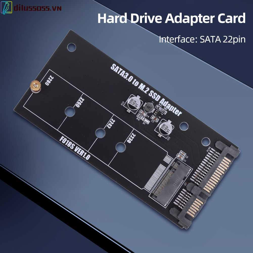Card ChuyểN Dữ LiệU Nhanh M.2 SATA 22 Pin Cho PC / Laptop