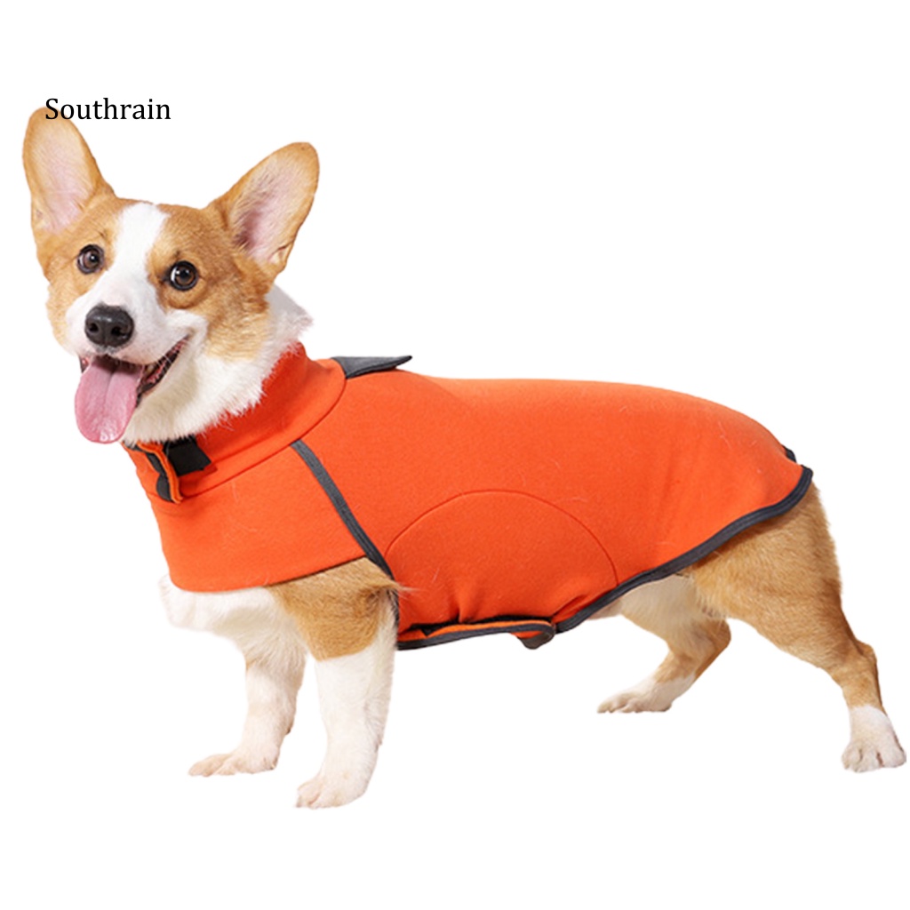 Áo Sweater Giữ Ấm Màu Trơn Độ Co Giãn Cao Thoáng Khí Giữ Ấm Cho Cún Cưng