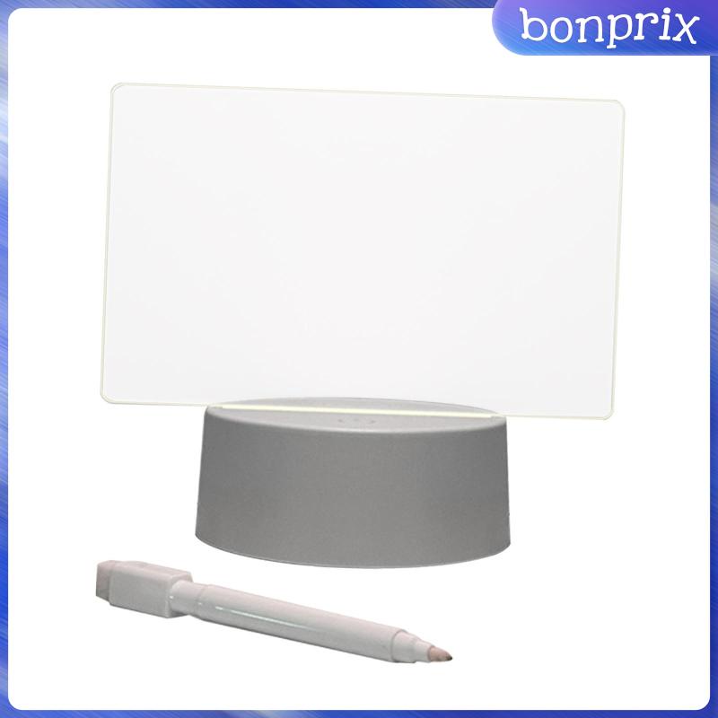 Bảng Ghi Chú Bằng Acrylic Tích Hợp Đèn USB Tiện Dụng Cho Văn Phòng