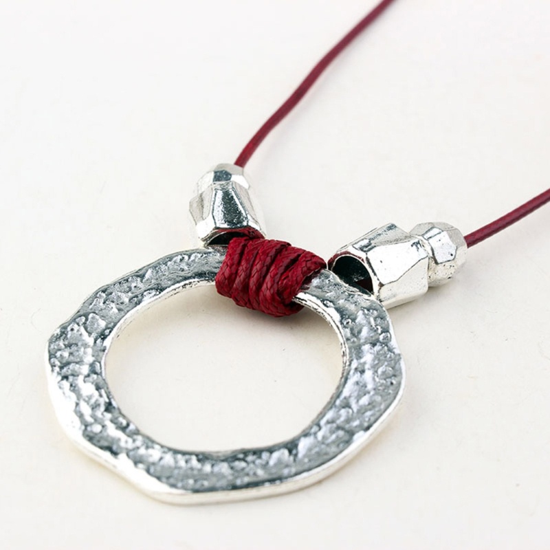 Vòng Cổ Choker Mặt Tròn Phong Cách Hippy Gypsy Thời Trang