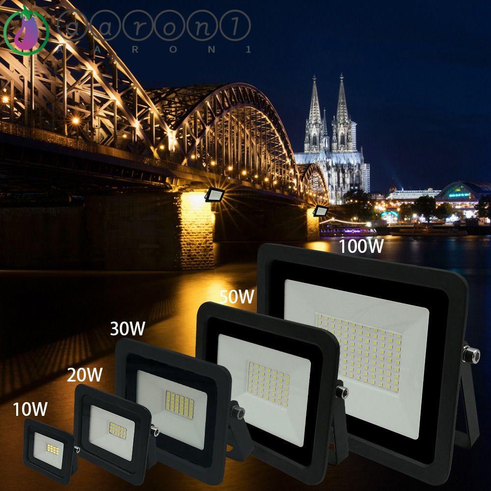 Đèn Led Chiếu Ánh Sáng Trắng Ấm Chống Thấm Nước AARON1 Dùng Trang Trí Đường Phố