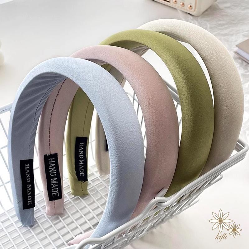 Băng Đô Cài Tóc Bằng Xốp Màu Kẹo Thời Trang Mùa Hè Cho Nữ