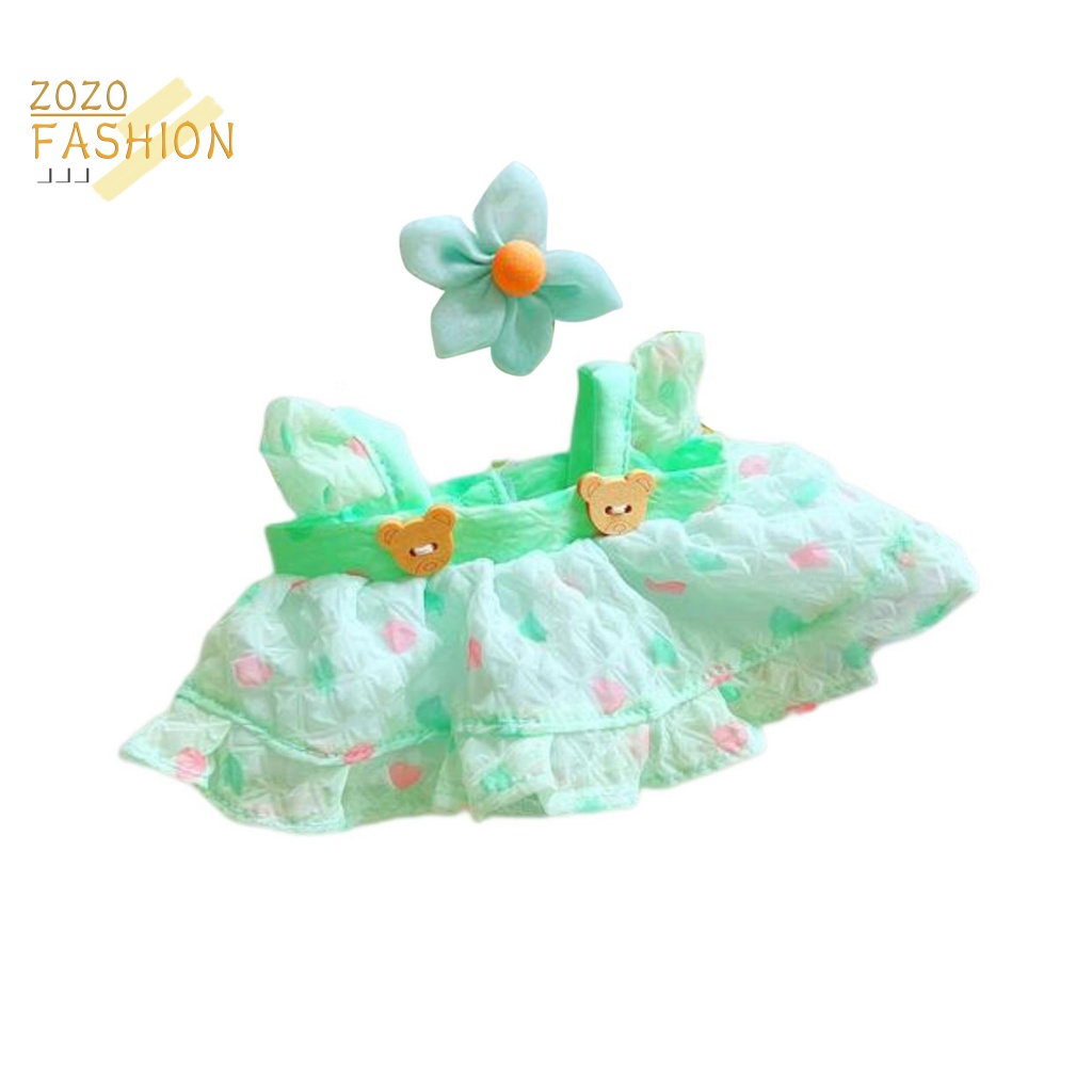 1 Bộ Phụ Kiện Tóc Búp Bê Bằng Cotton Tinh Tế 20cm