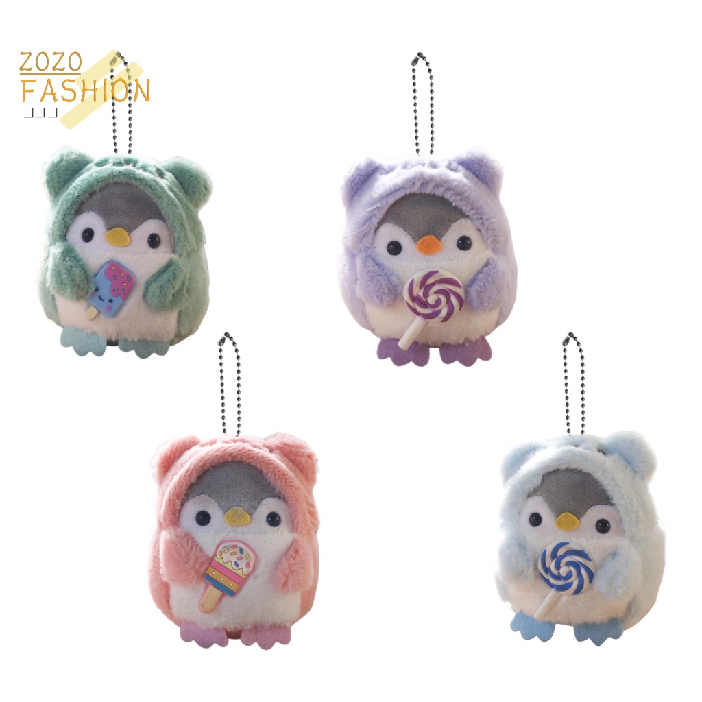 Móc Chìa Khóa Hình Thú Nhồi Bông Dễ Thương Bắt Mắt