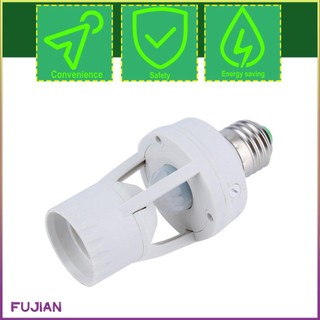 E27 Plug 360 Degree Pir Induction Motion Sensor Infrared Detection Light Bulb Socket Switch Base Holder Ac110-220V [B/2]