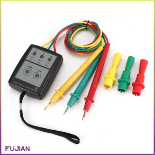 Sp8030 3 Phase Rotation Tester Digital Indicator Detector Led Buzzer Sequence Meter Voltage 200V-480V Ac [B/11]