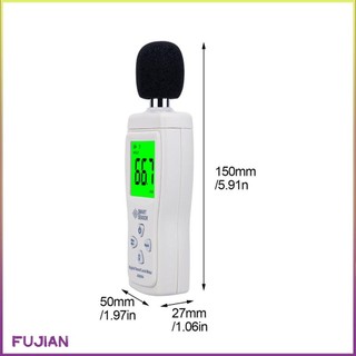 Digital Sound Level Meter 30-130Db Noise Smart Sensor Backlit Db Detector Analyzer As804 48% Off [B/7]