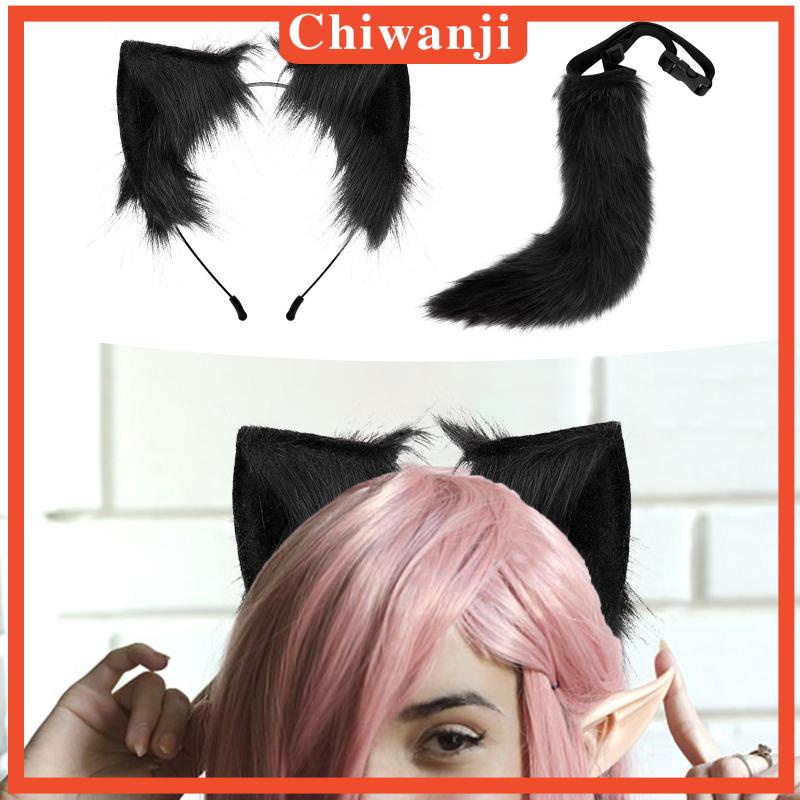 Kẹp Tai Và Đuôi Dài Hóa Trang Halloween