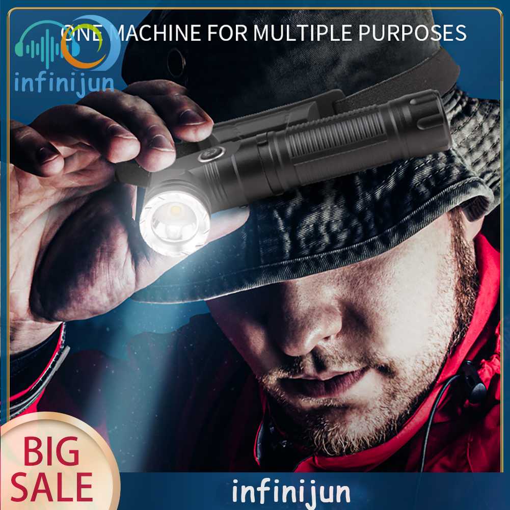 Đèn Pin Đeo Trán 3 Chế Độ LED IPX4 Chống Nước Dùng Leo Núi / Câu Cá