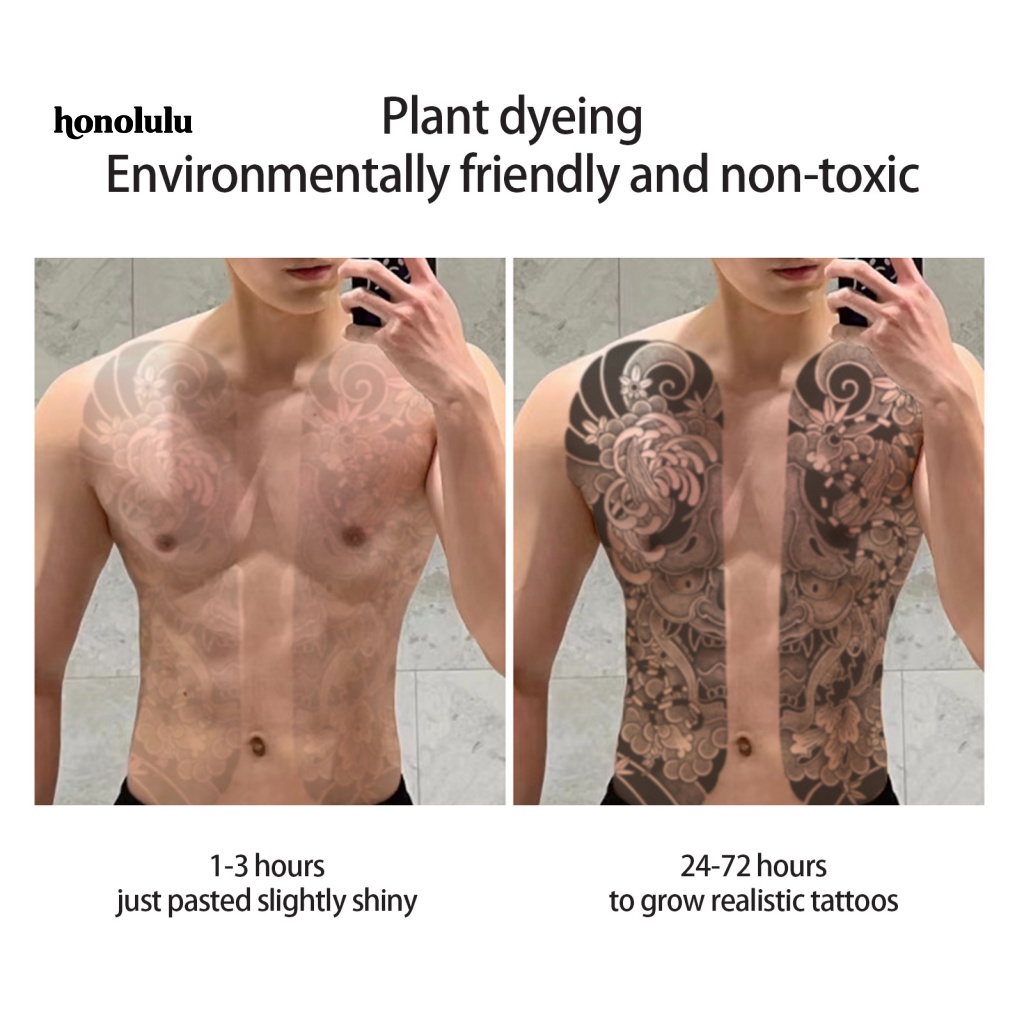 Hình Xăm Dán Chiết Xuất Thảo Dược Độc Đáo Cho Người Lớn