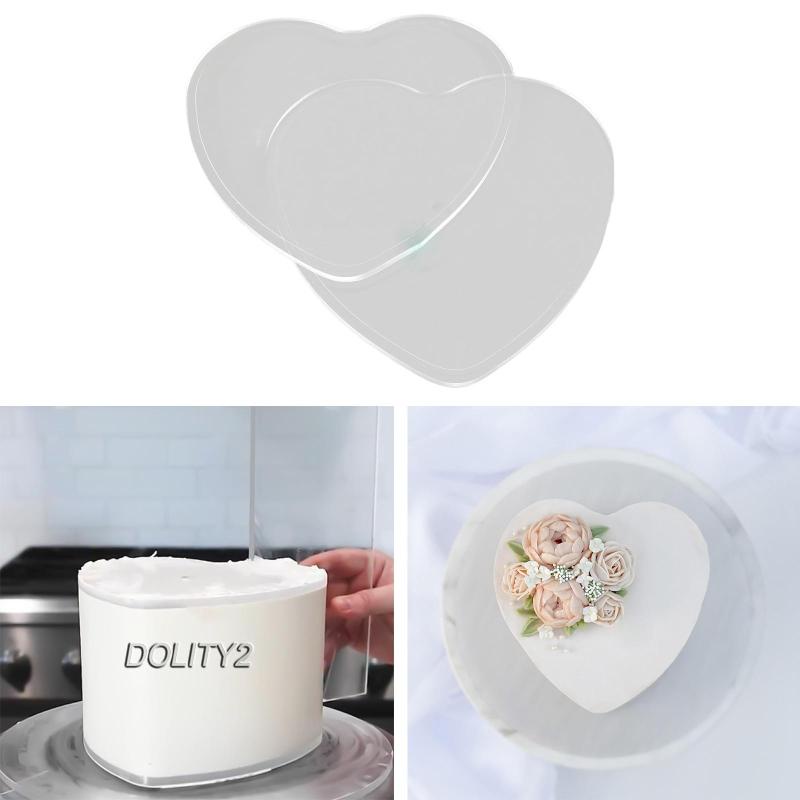 Set 2 Dụng Cụ Làm Nhẵn Mặt Bánh Tiện Lợi