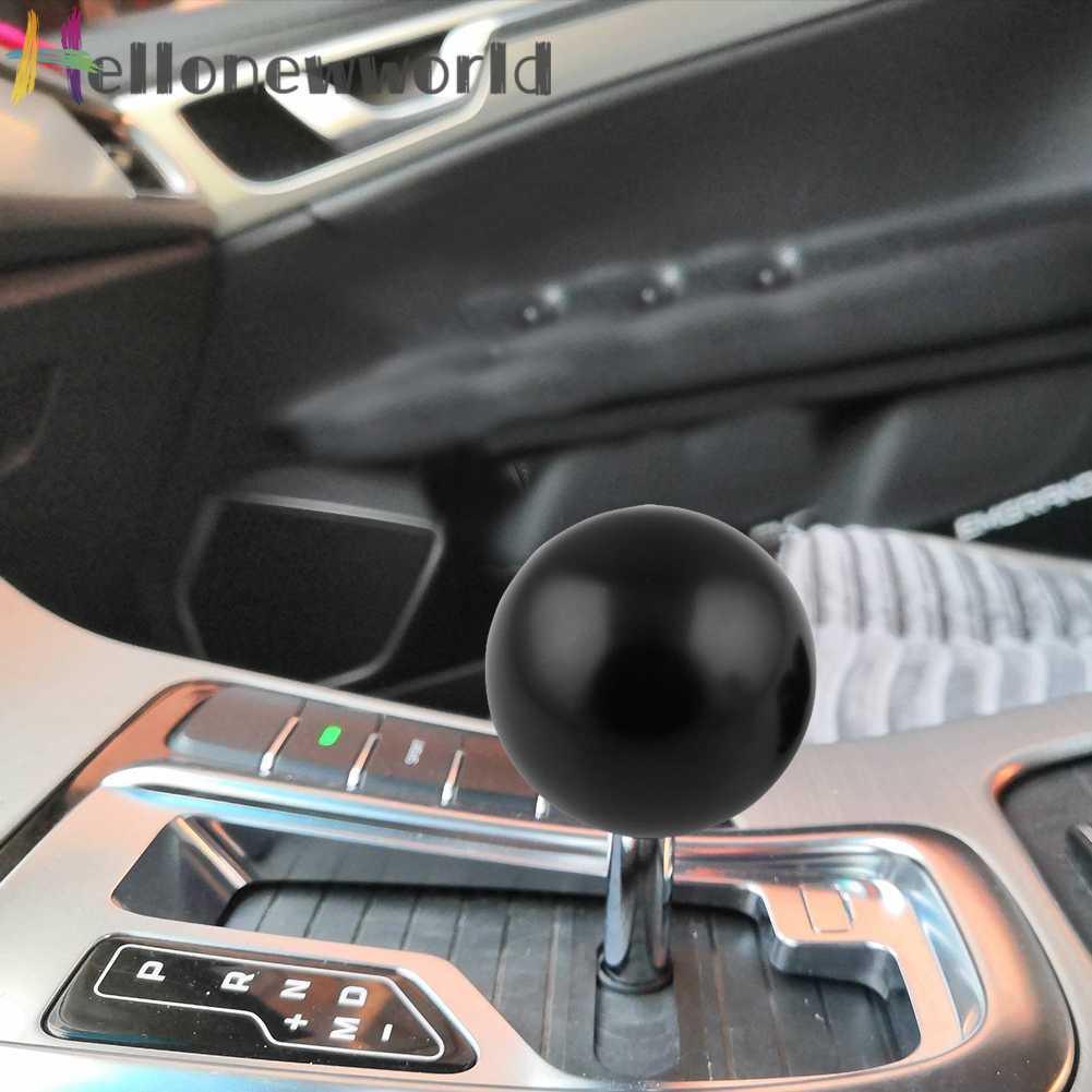 Núm Gạt Cần Số Xe Hơi Hình Bóng Tròn Bằng Nhôm Thông Dụng