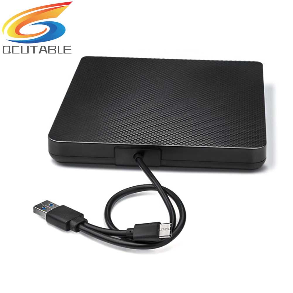 Vỏ Ổ Đĩa Quang Học USB 3.0 Type-C DVD Cho Laptop Notebook